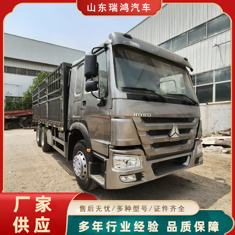 出售出口豪沃二手10轮自卸车渣土车371马力6*4豪沃翻斗车