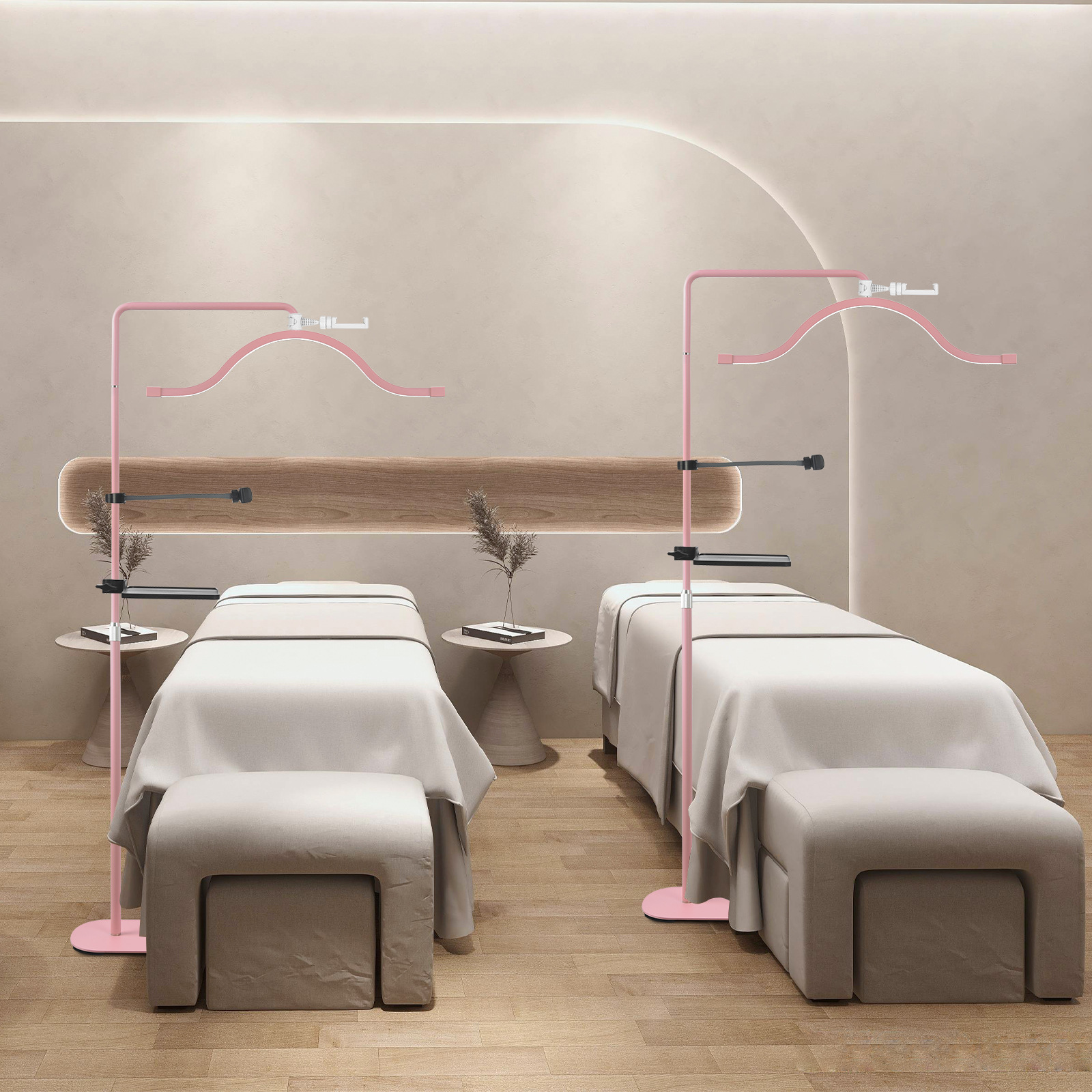 FOSOTO 45W Extensión de Pestañas Diamante Media Nube Luz de Luna