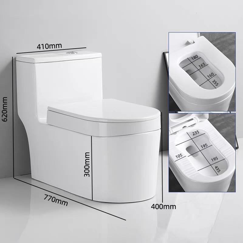 新しいメインクリーン家庭用しゃがみ一体型セラミックサイフォン式トイレ消臭節水しゃがみ一体型トイレ|undefined