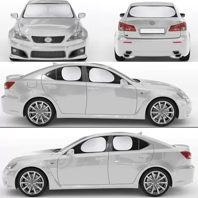 Sun shade and Rear Side Windshield Sunshade