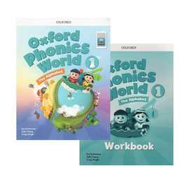 牛津树自然拼读教材oxford phonics world 全套1-5级10册支持点读