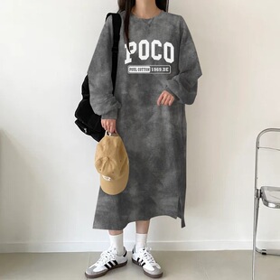 clothing���QT��ȹŮ2024�¿��ﶬ�������e�B��ȹ��Ⱦӡ���n����