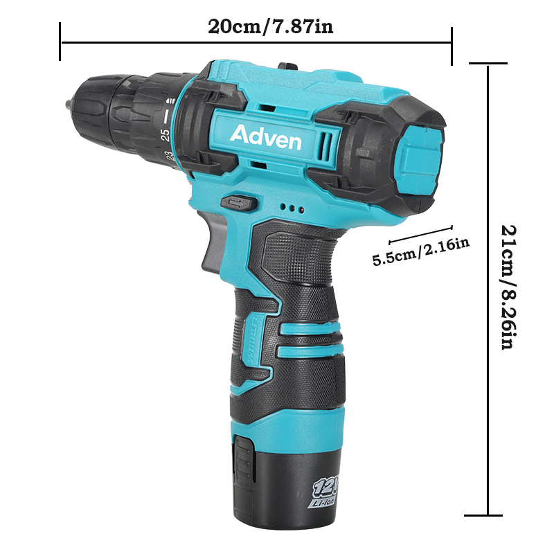 Taladro eléctrico transfronterizo herramienta eléctrica taladro eléctrico multifuncional taladro eléctrico cargador herramienta eléctrica destornillador eléctrico taladro eléctrico