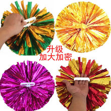 拉拉队花球啦啦对彩球舞蹈手花广场舞手摇学校舞蹈表演演出道具花