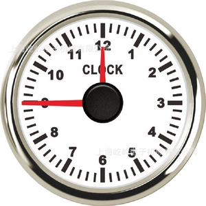 52mm Pointer Clock 12H Universal Timetable for Car and Ship Modification 9-32V with Backlight