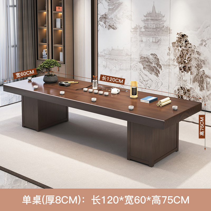 캐비닛이있는 싱글 테이블 120*60*75 [8cm 두께]]