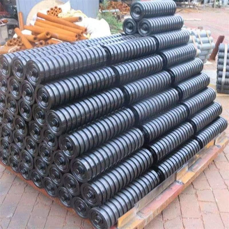 La cinta transportadora de rodillo de fricción de amortiguación de mina es de buena calidad