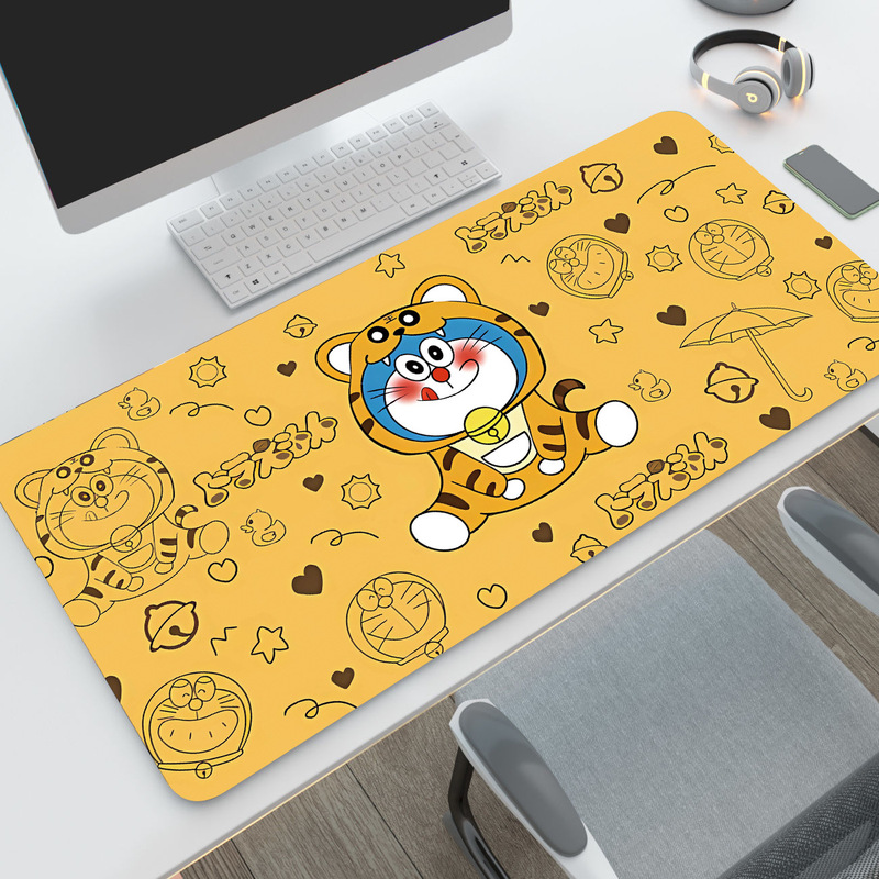 ドラえもんマウスパッドかわいい大サイズのコンピューターキーボードのデスクパッド|undefined
