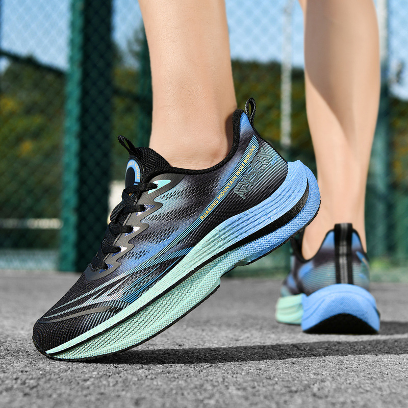 Youth Sports Test Training Shoes Trendy All-match Men's Shoes Summer Breathable Mesh Shoes Non-slip Wear-resistant Running Shoes