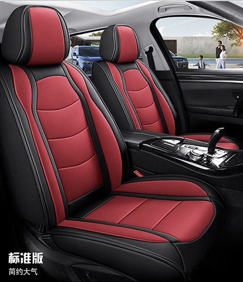 Car Seat Cushion Four Seasons Universal Full Coverage Leather