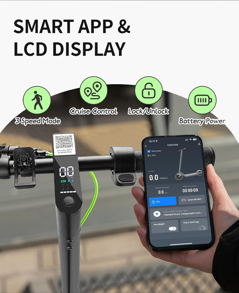 Cross-border exclusive supply of small electric scooters with foldable design for convenient portability