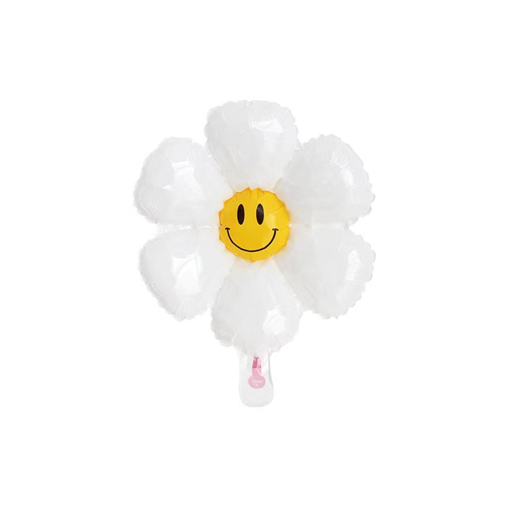 흰색 스마일 데이지 소형 (43*51cm)