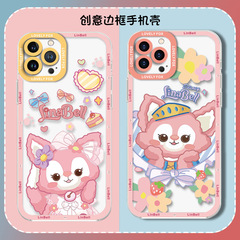 玲娜貝兒蘋果14手機殼12promax卡通ip15天使眼13 可愛透明xr女款