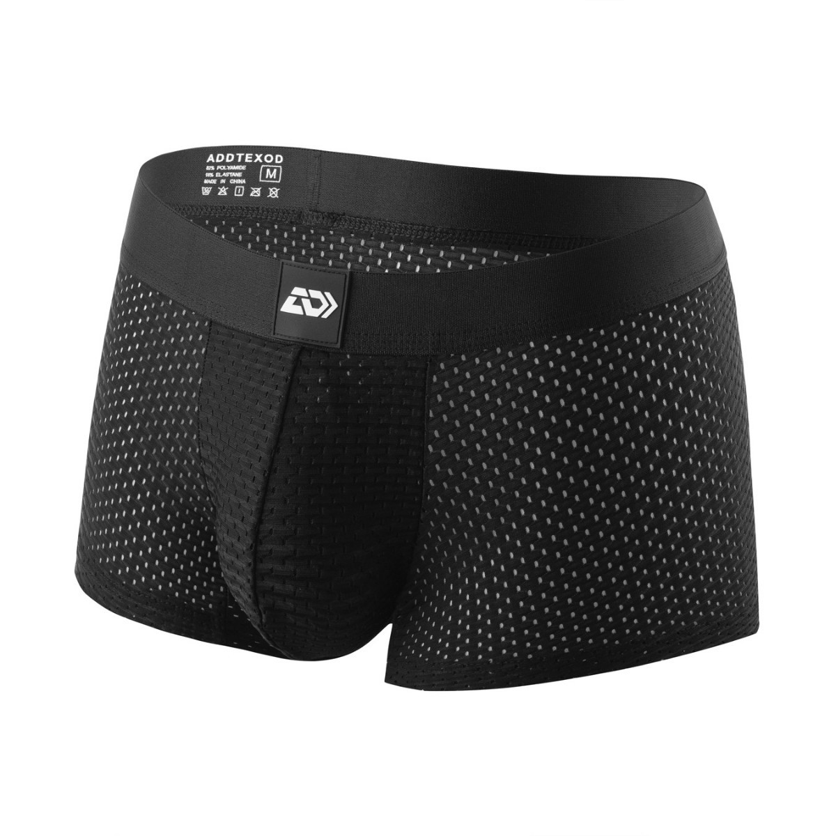 2025 verano nuevo hielo malla hombre panties de cintura baja temu Amazon transfronterizo Europa y América