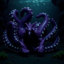 火影忍者系列手办优质版奇拉比尾兽共鸣章鱼八尾动漫摆件模型批发