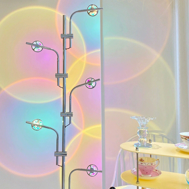 Настольная/ потолочная лампа (Jianyan Lighting) ambient projector, японский современный стиль, 5W нейтральный/варианты цвета
