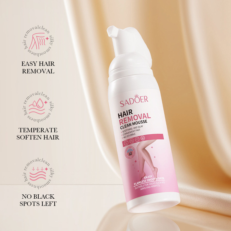 (Cross-border trading), (Wholesale), mousse, silky hair removal cream, English 3