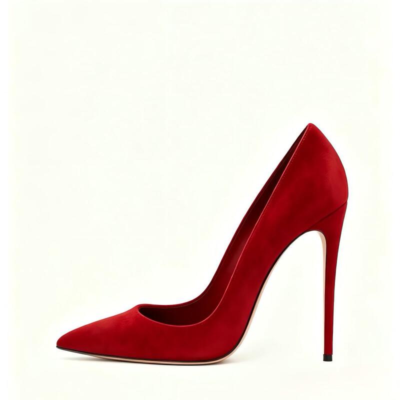 European and American foreign trade professional high-heeled shoes for women, black, 2026 spring new model, shallow cut, formal office wear, pointed toe, sizes 35-46 European and American foreign trade professional high-heeled shoes for women, black, 2026 spring new model, shallow cut, formal office wear, pointed toe, sizes 35-46