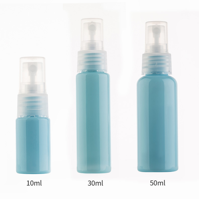 Aerosol de 10 ml; azul coche; PET+PP
