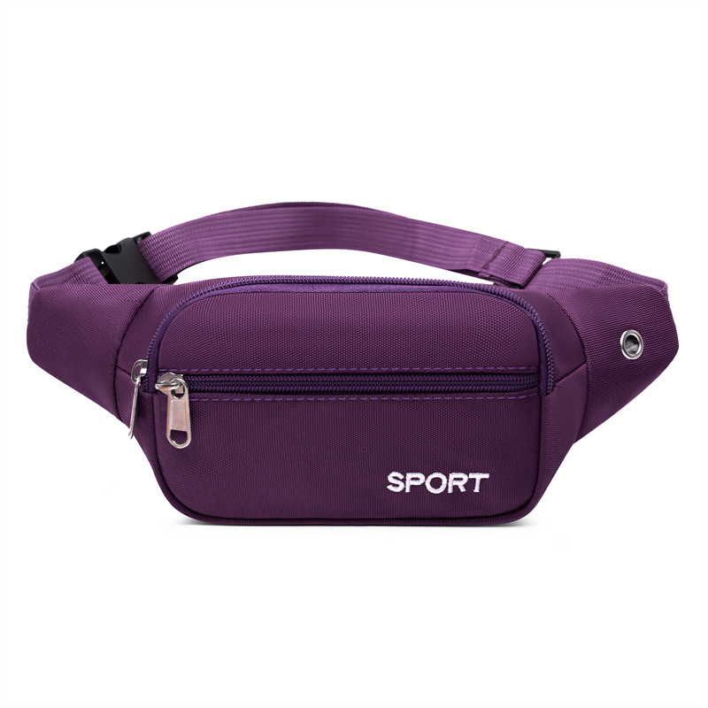 Bolso de tendencia coreano para mujeres bolso de cintura casual versátil, bolso de pecho de viaje casual multicapa de gran capacidad. image 10