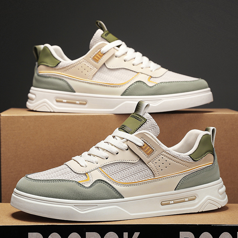 Breathable fashionable low running sneakers for leisure