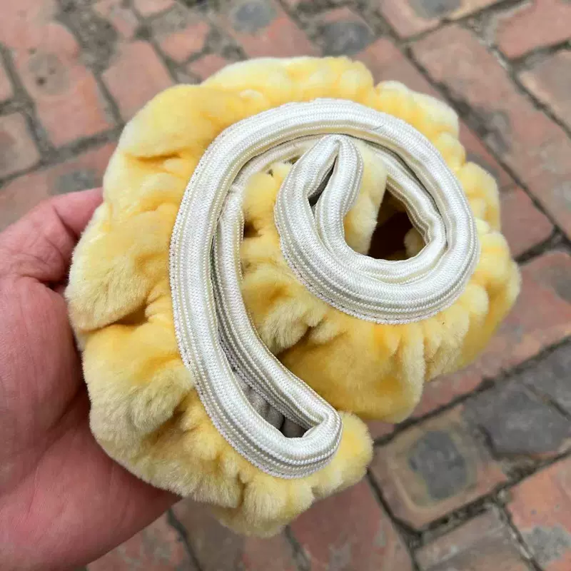 新款毛绒冬季方向盘套弹力把套跨境无内圈松紧带通用汽车方向盘套