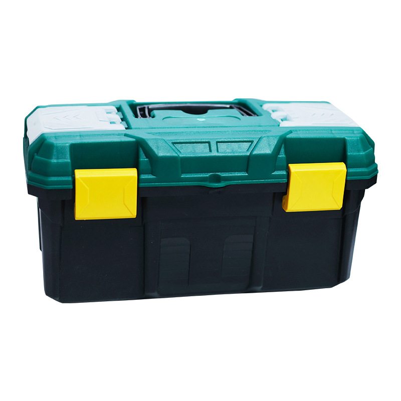 Caja de herramientas de hardware al por mayor caja de almacenamiento multifuncional caja vacía del hogar conjunto completo bolsa de herramientas de plástico grande