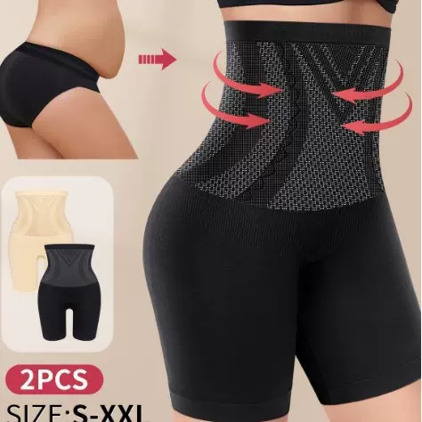 跨境亚马逊TKTEMU爆款高腰塑身裤收腹裤产后束腰收腹提臀内裤女