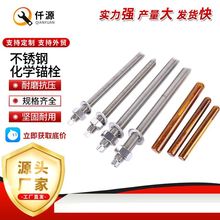 304不锈钢化学锚栓膨胀螺丝化学锚栓药剂倒锥定型化学锚栓