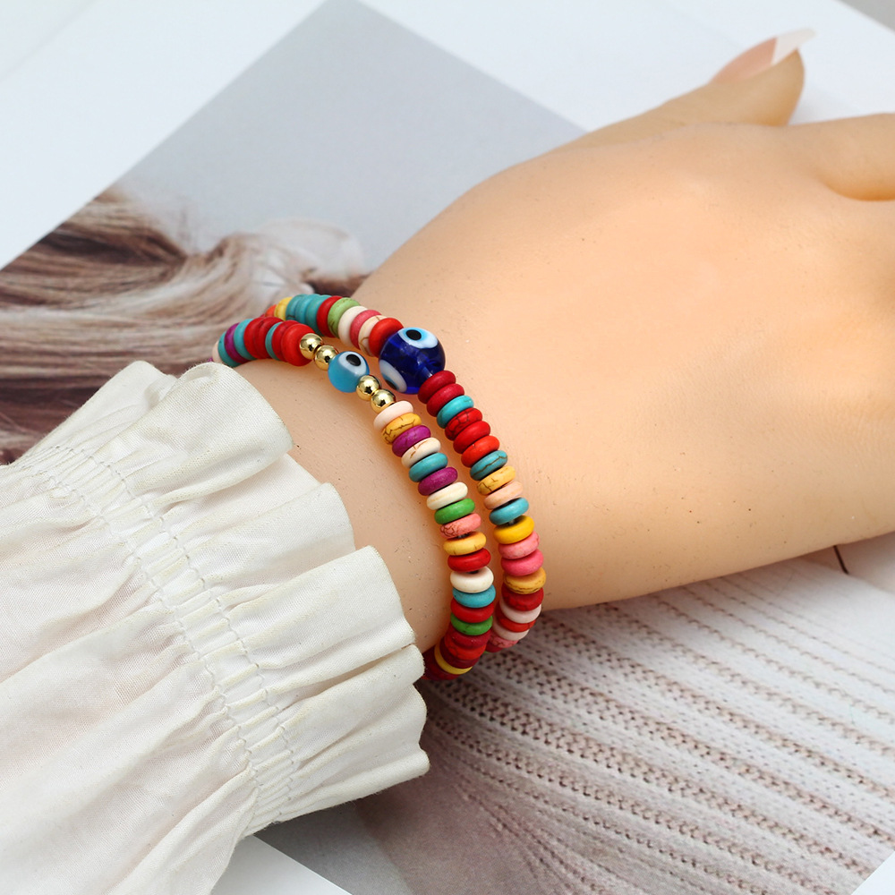 Fashion Eye turquoise Plating Bracelets 1 Piece