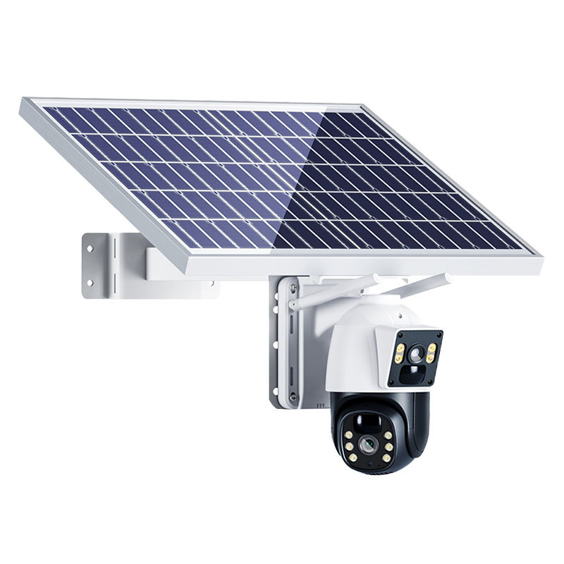 Cámara solar de visión nocturna HD remota al aire libre impermeable de baja potencia 20W cámara binocular de enlace de bala