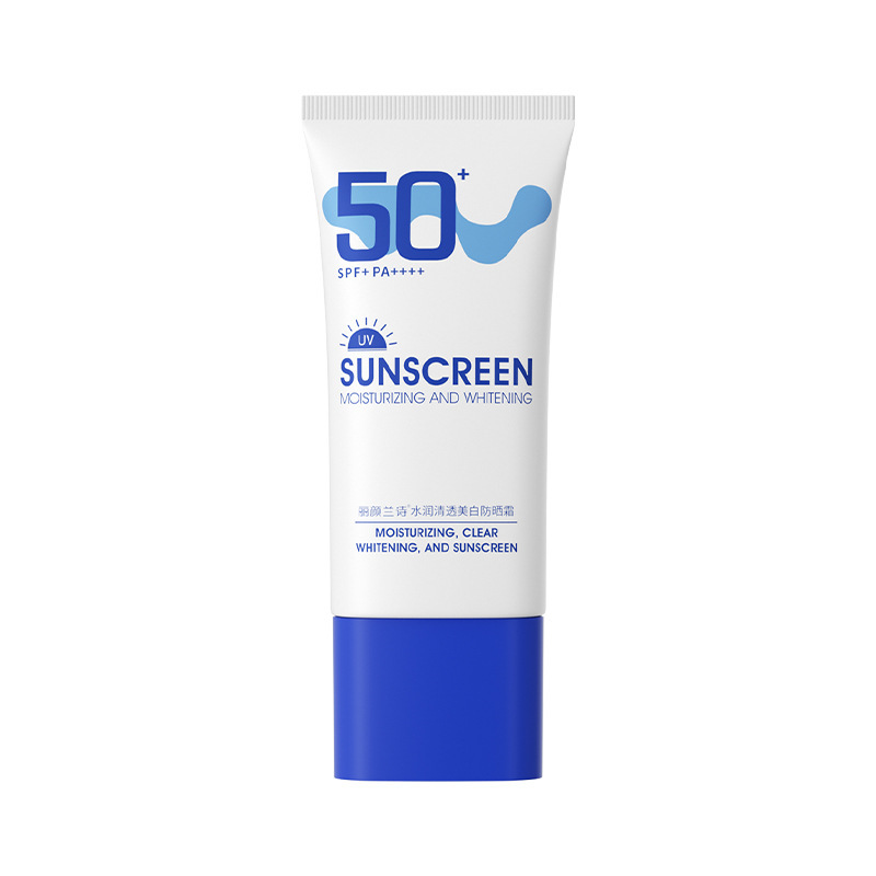 水潤清透美白日焼け止めSPF50女性高倍紫外線防止防水顔隔離爽やか日焼け止め|undefined