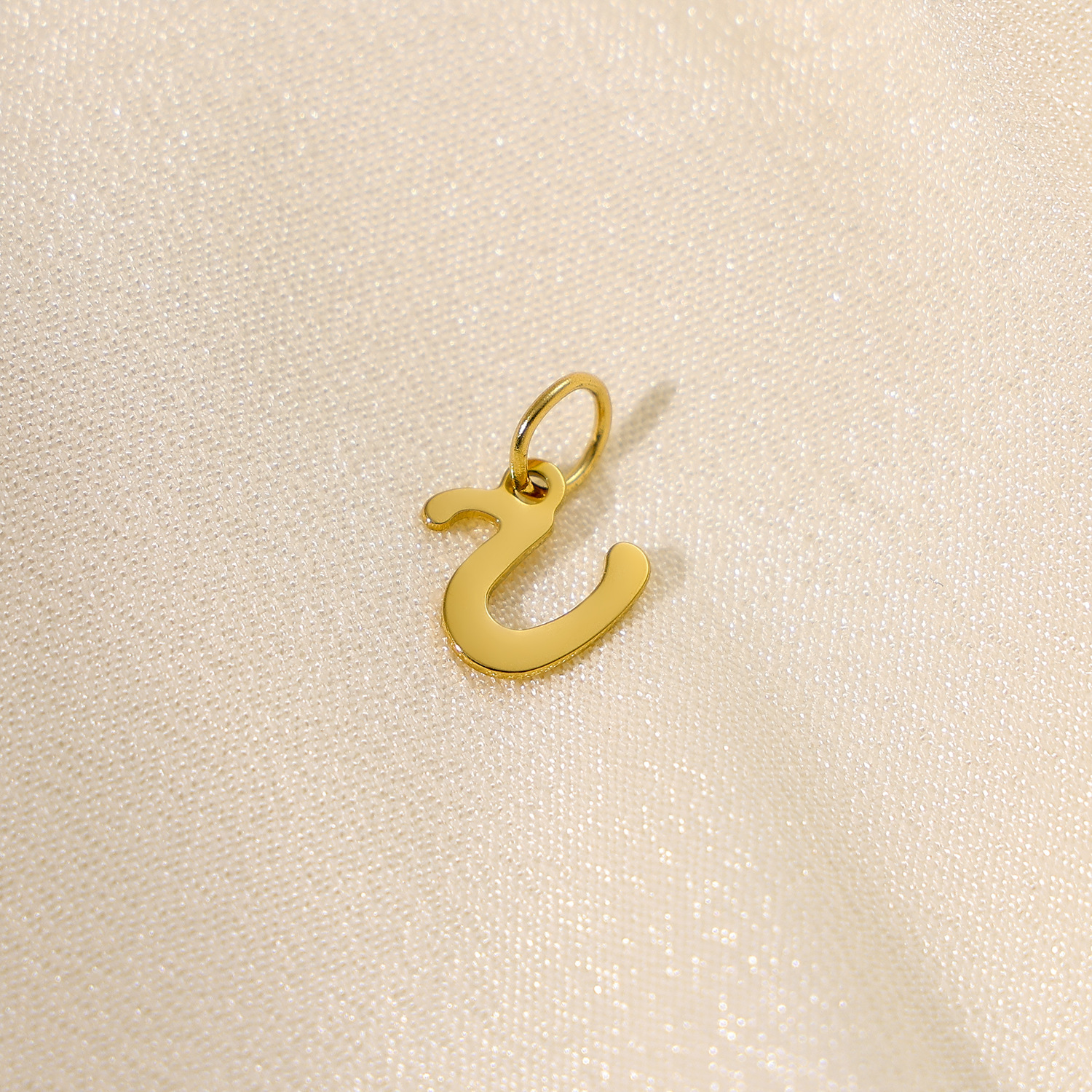 2g Weight Pendant, Chain Jewelry Making Type DIY Jewelry Accessories Classification 1 Piece Quantity 304 Stainless Steel Material Letter Pattern Plating Design Simple Style, Classic Style Style 1 Piece 304 Stainless Steel Letter Pendant Chain 8