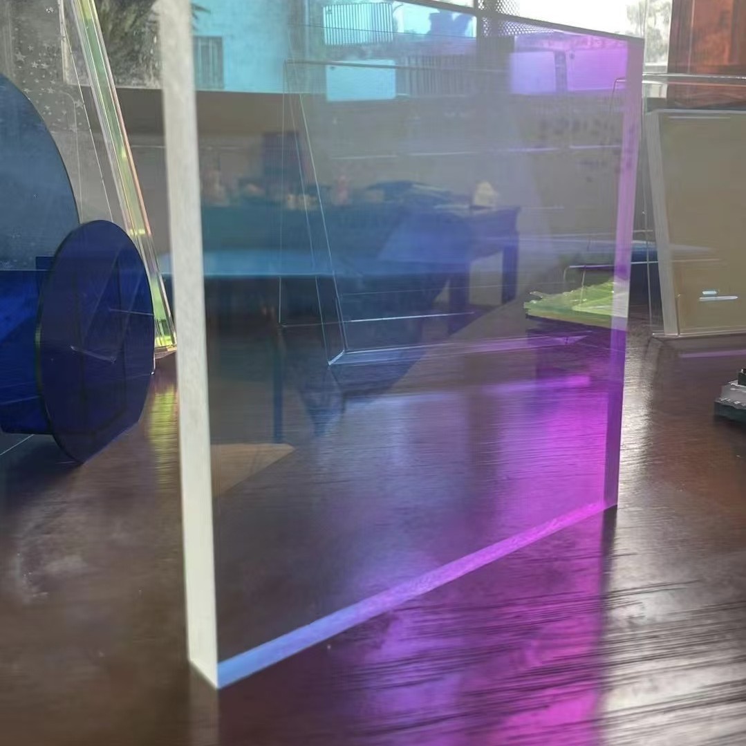 亚克力炫彩板批发幻彩七彩虹镭射板有机玻璃亚克力板炫彩盒专用板