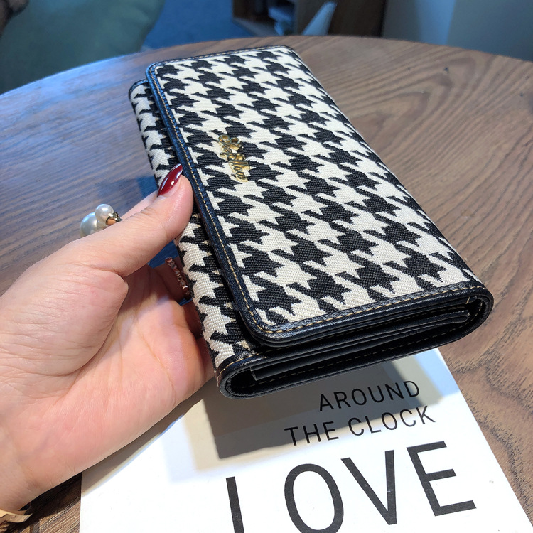 Portafoglio lungo con consegna spot per donna 2024 nuovo stile borsa per carte multi-card in vera pelle borsa per cellulare di grande capacità alla moda_voghion.com