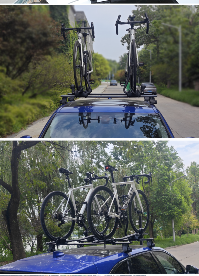Suitable for car SUV car bicycle rack universal roof bicycle rack luggage rack car rack bicycle