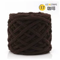 Однослойная толщина ледяной нити пряжа, толстый шерстянойblend Ø7–8 мм, ~95–100 г моток, множество цветов