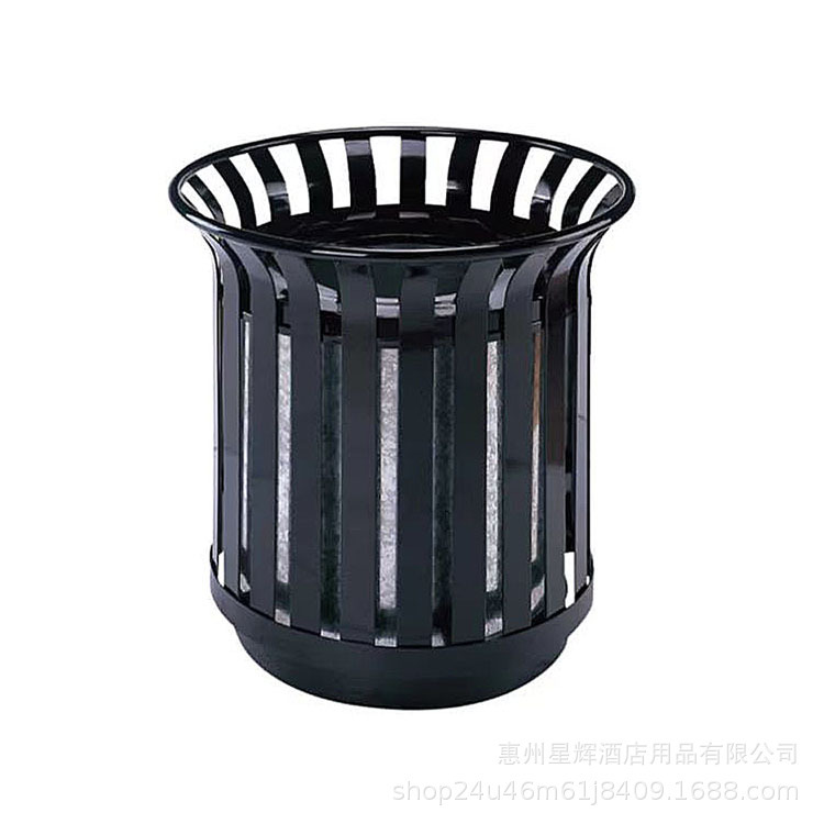 Park Outdoor Classified Recycling Iron Paint Outdoor Trash Can Park Outdoor Classified Recycling Iron Paint Outdoor Trash Can