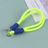 Silver yellow lanyard