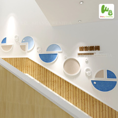 444Z批發幼兒園樓梯走廊牆面裝飾主題牆環創布置公告欄文化牆24節