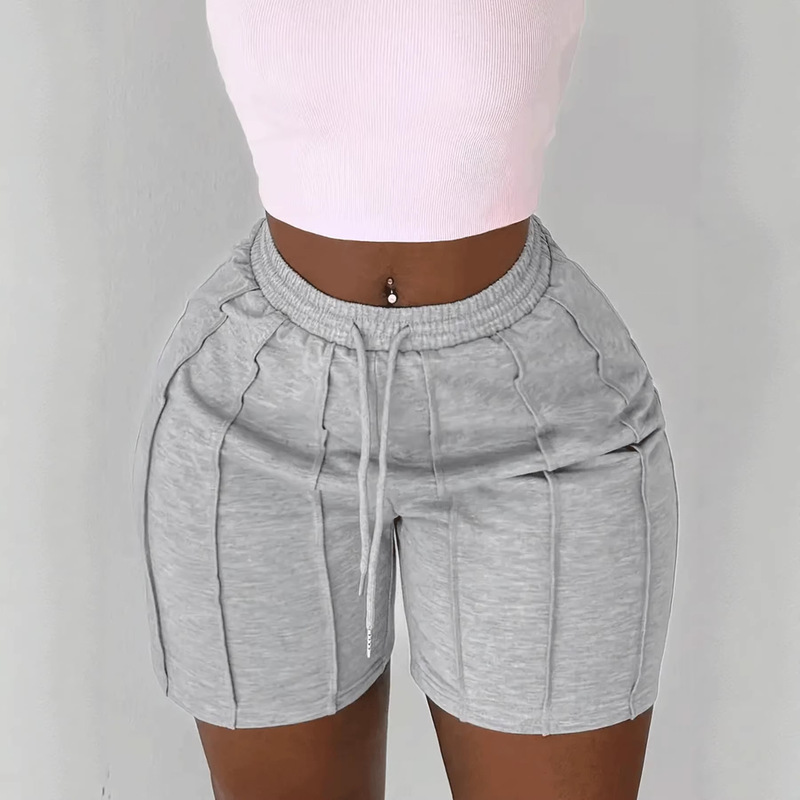 Amazon Sports Casual Pants, 2025 Spring, Summer, Autumn and Winter Drawstring Elastic Waist Shorts, Breathable, Comfortable and Fashionable
