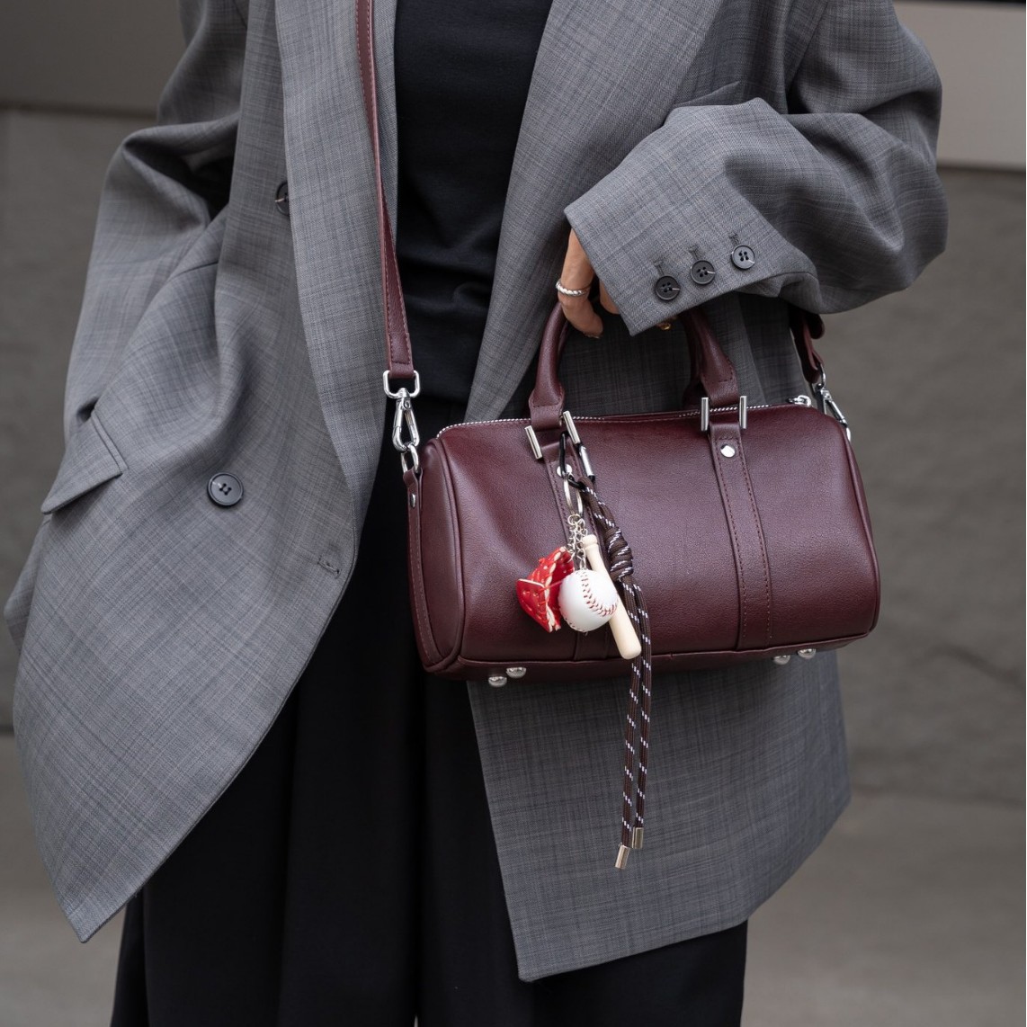 (2개) 야채 선탠 헤드 레이어 COWHIDE 여성용 어깨 크로스 바디 간단한 유행 가죽 가방 소녀의 대용량 베개 가방 부드러운 가죽