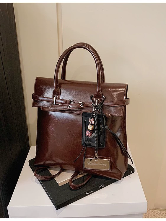 (Cross-border trading), small design backpack, one-shoulder bag, retro capacious shoulder bag