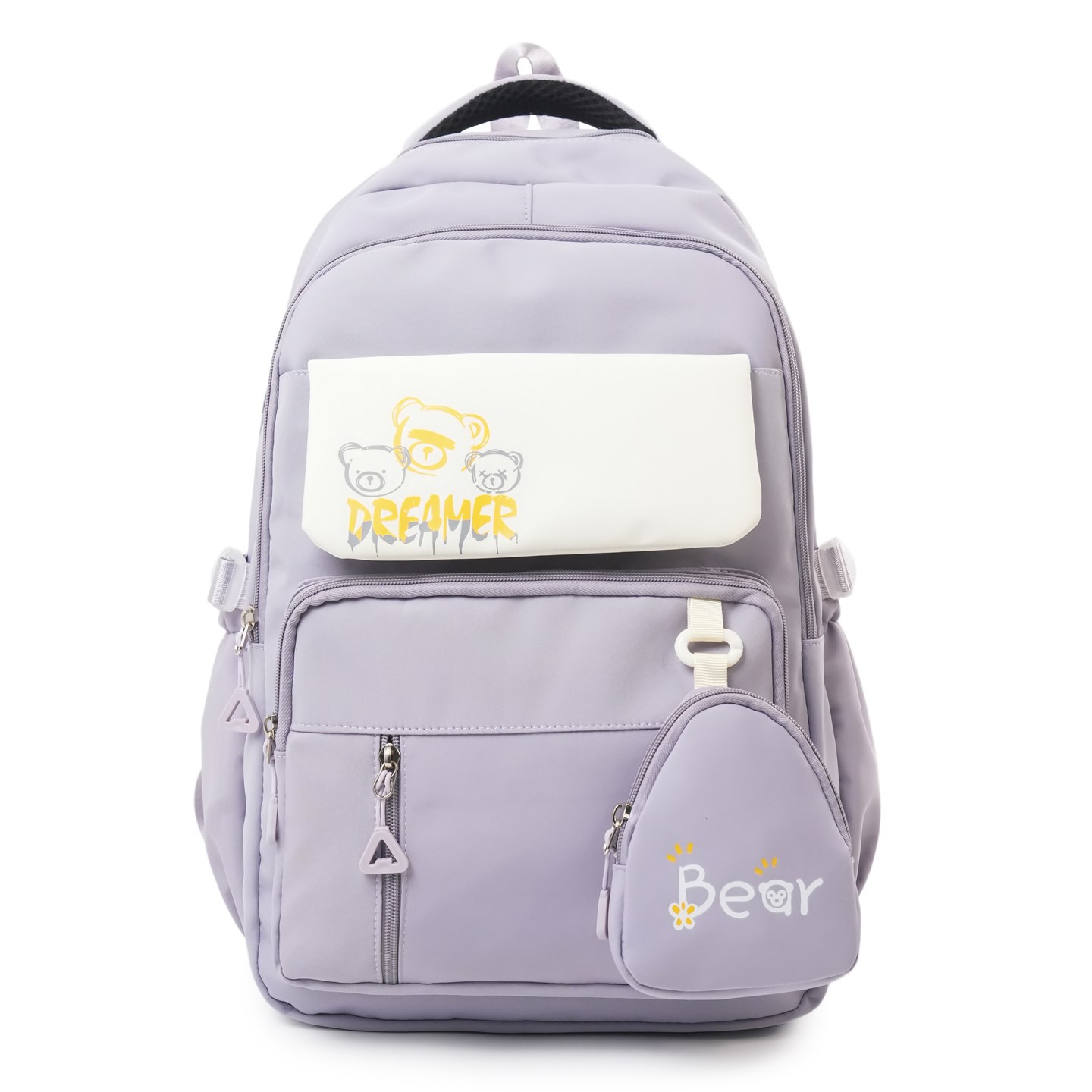 Mochila escolar del campus de estudiantes, chicas, mochila de gran capacidad de moda simple japonesa, mochila de viaje casual universal