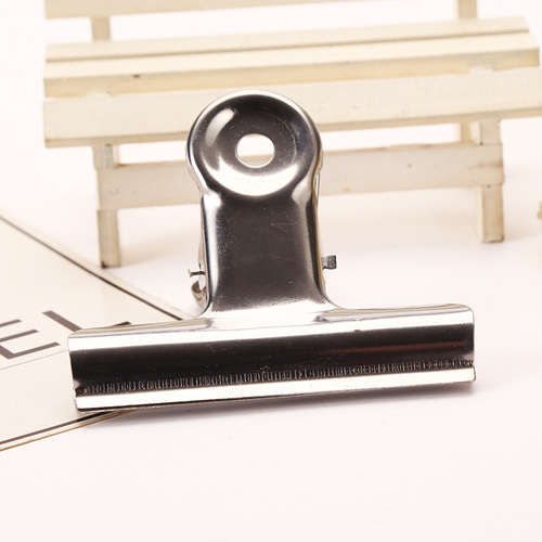 Round head ticket holder metal ticket holder clothespin clothespin long tail clip metal small clip small ticket holder stationery clip