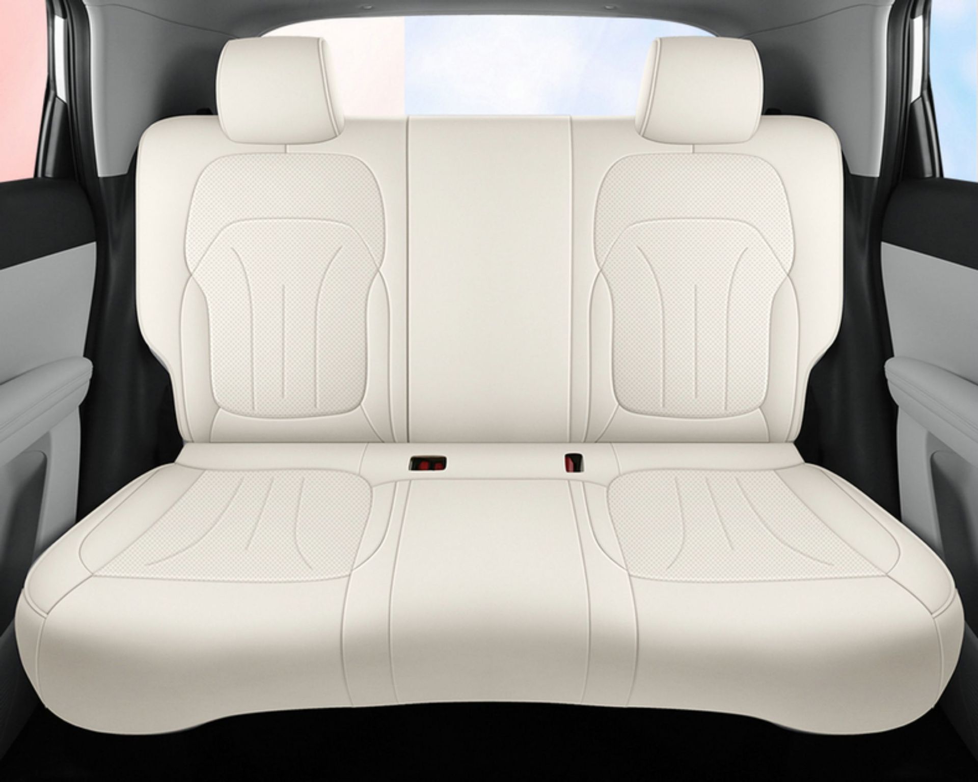 Seat Cover for Wuling Bingo S, Full Coverage, Leather, Universal
