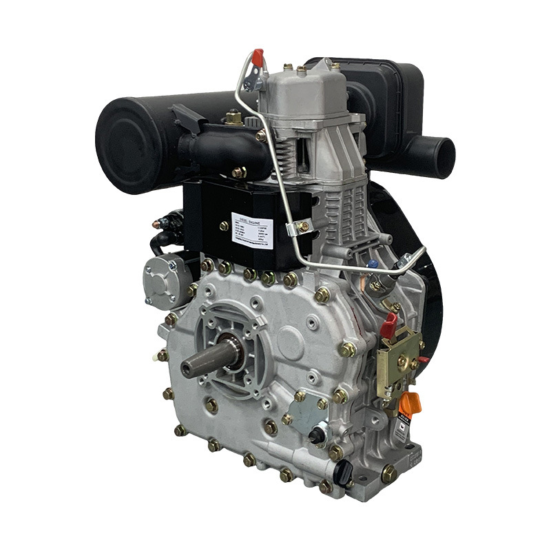 1100F Diesel Engine Powered Single-Cylinder Air-Cooled 14 Horsepower Agricultural Marine Small Tractor Micro Tiller