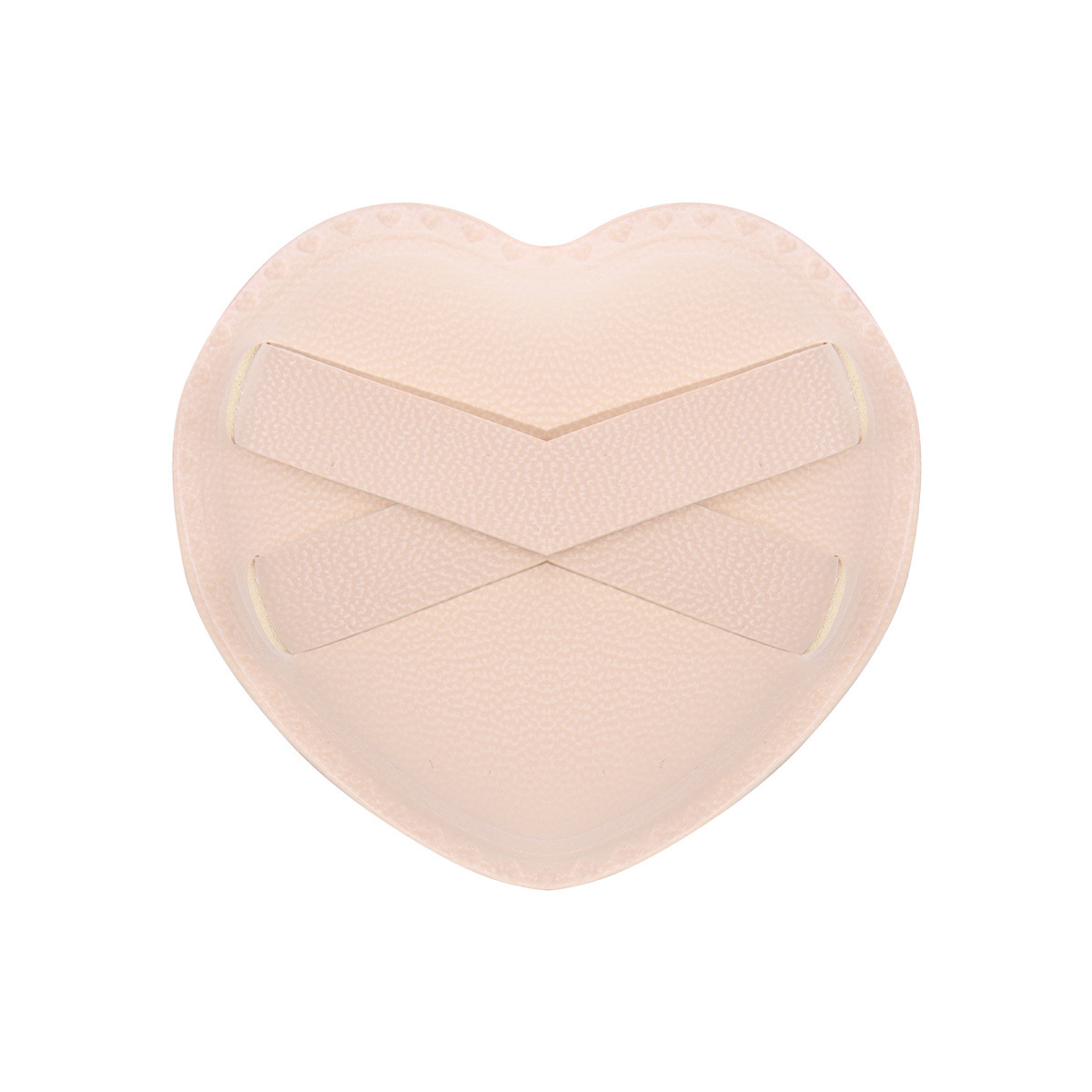 Nuevo producto Love Marshmallow Powder Puff Cojín de aire Piel de PU importada Maquillaje súper suave Puff de polvo suelto No come polvo q Cojín de aire elástico