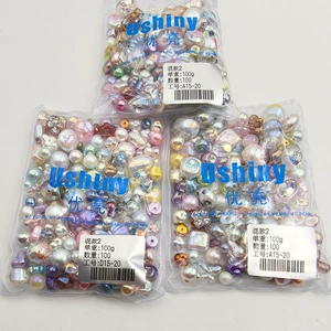 Tomorrow, you can find a variety of irregular-shaped, faux pearl beads, mixed with loose beads and spacer beads, perfect for DIY bracelets, necklaces, and keychains