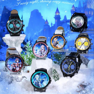 [Authentic] Hatsune Miku Snow Night Series Watch Surprise Blind Box (8 End Boxes) Not for Retail Sale
